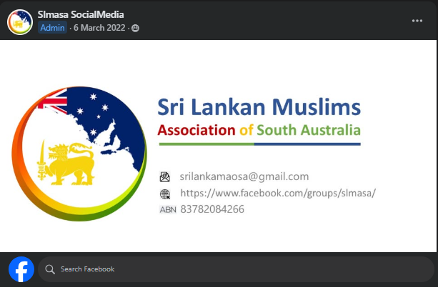 SLMASA Facebook Group